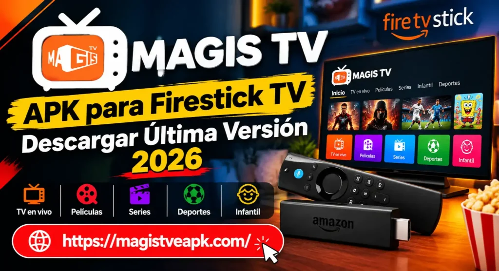 Magis TV APK para Firestick TV