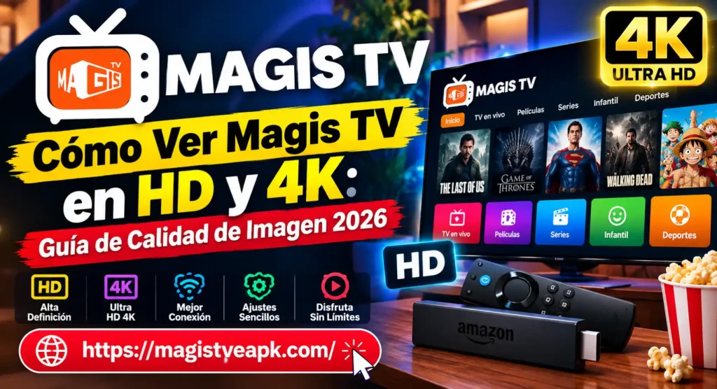 Magis TV en HD y 4K