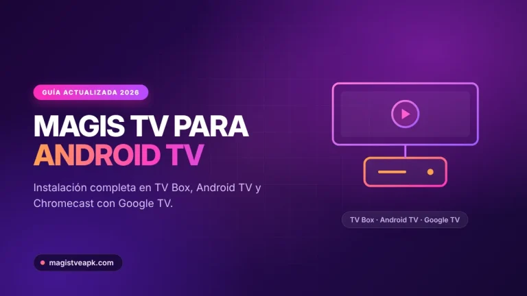 Magis TV para Android TV y TV Box: guía de instalación completa